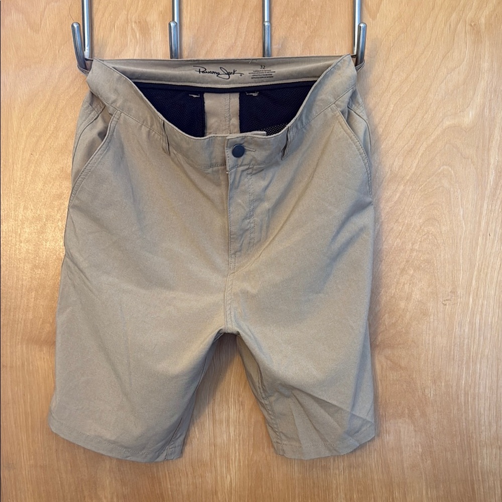 Panama Jack Men's Tan Board Shorts